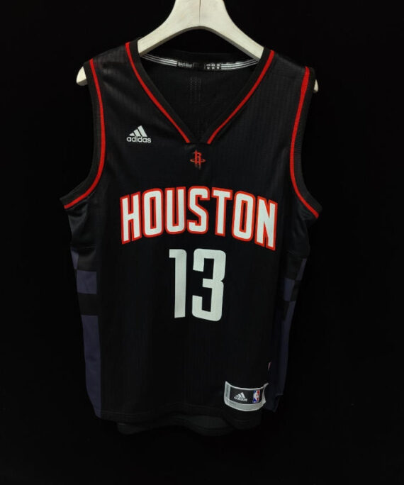 James Harden Basketball Jersey #13 Houston Rockets Hardwood Classic Black