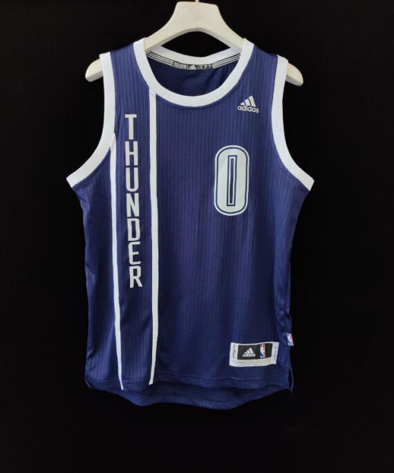 Russell Westbrook Basketball Jersey #0 Oklahoma City Thunder Hardwood Classic 2016