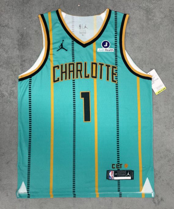 LaMelo Ball Basketball Jersey #1 Charlotte Hornets Player Edition Blue