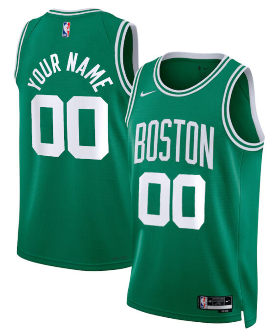 Boston Celtics Green Swingman Basketball Jersey (Customizable)