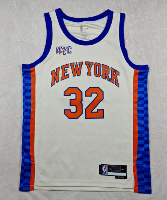 Karl-Anthony Towns Basketball Jersey #32 New York Knicks 2026 Beige City Edition