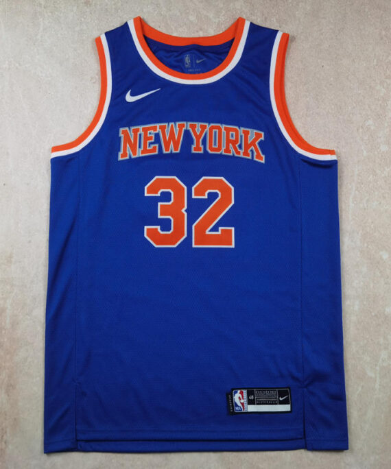 Karl-Anthony Towns Basketball Jersey #32 New York Knicks Blue Association Edition