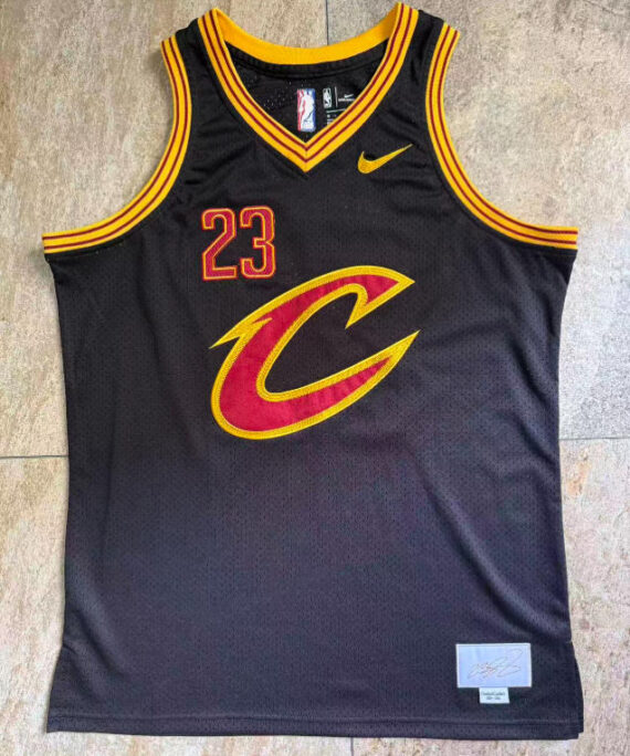 Lebron James Basketball Jersey #23 Cleveland Cavaliers 10th Anniversary Edition