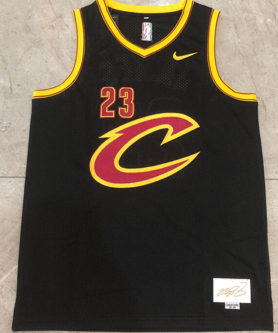 Lebron James Basketball Jersey #23 Cleveland Cavaliers 2015 16 10th Anniversary Edition